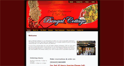 Desktop Screenshot of bengalcottage.co.uk